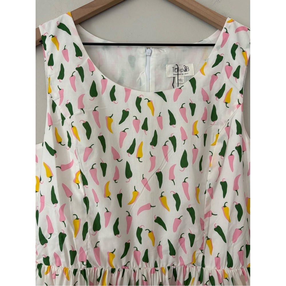 Tulip B Chili Pepper Print Dress - Picture 3 of 10